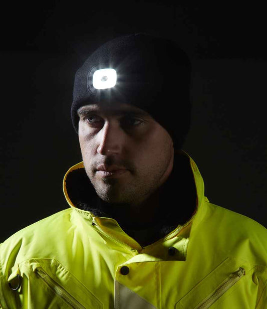 Portwest LED Head Light Beanie - BLK