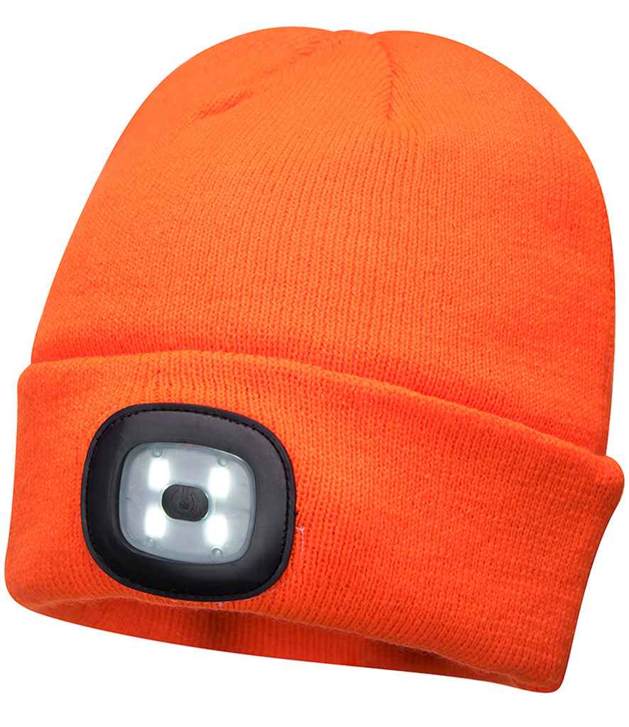 Portwest LED Head Light Beanie - ORA