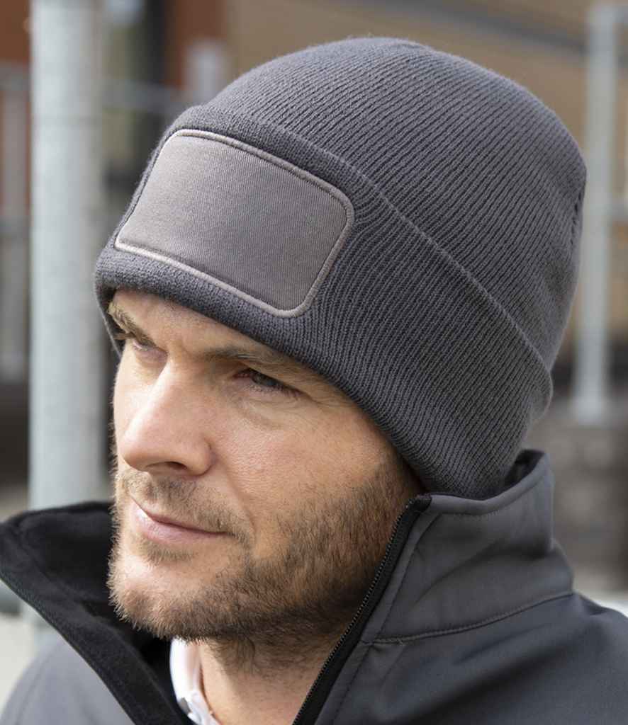 Result Core Double Knit Printers Beanie - GRE