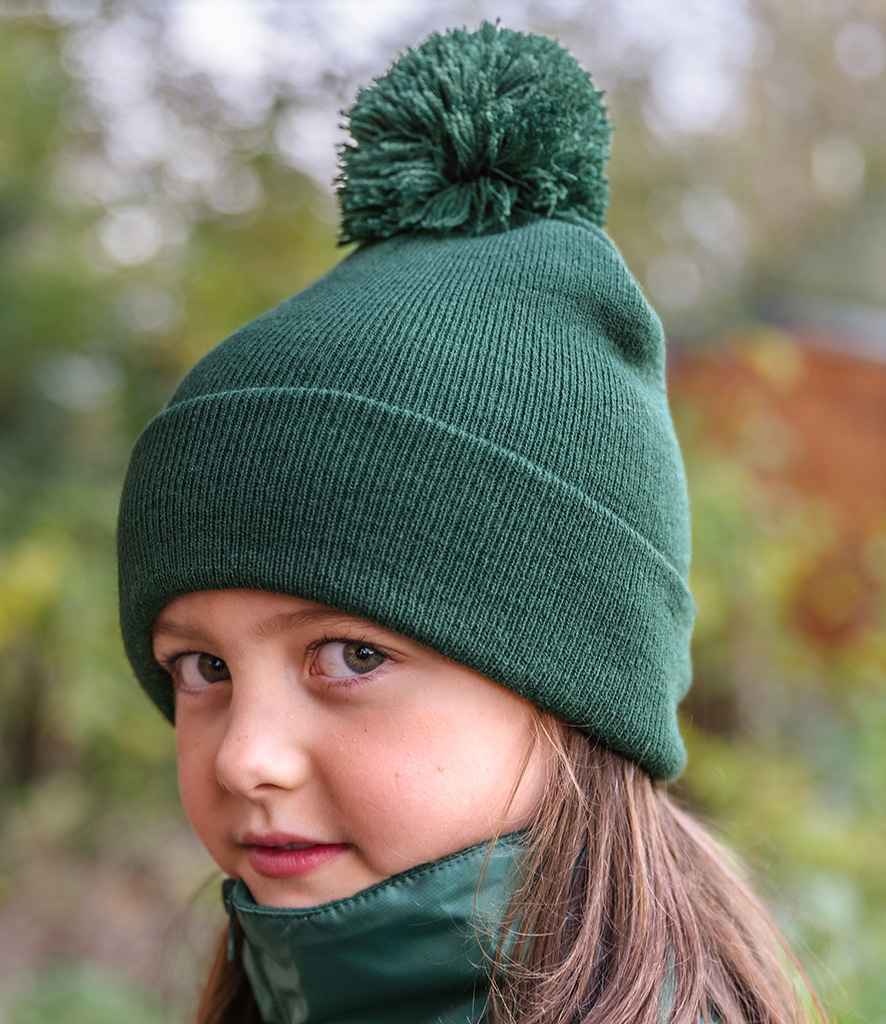 Result Core Kids Pom Pom Beanie - BOT