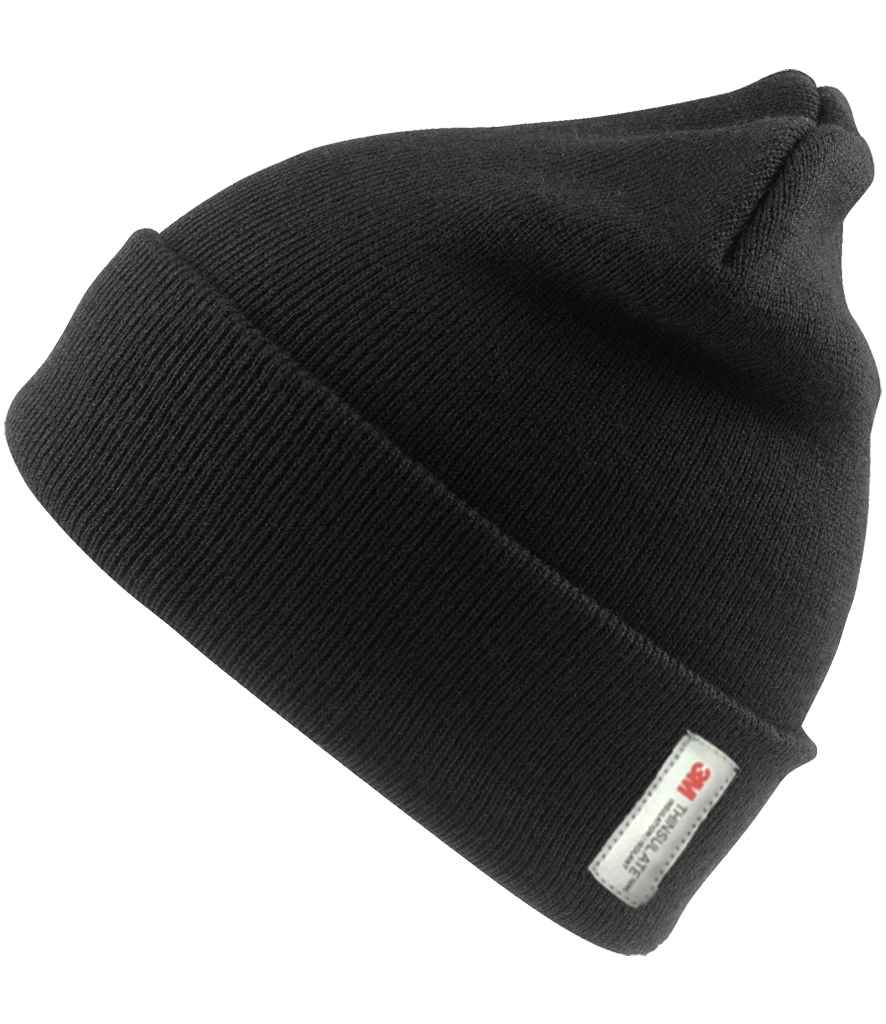 Result Genuine Recycled Thinsulate™ Beanie - BLK