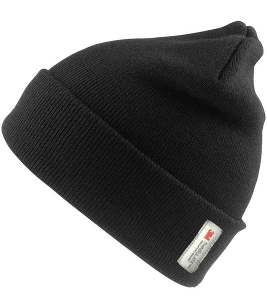 Result Genuine Recycled Thinsulate™ Beanie - BLK