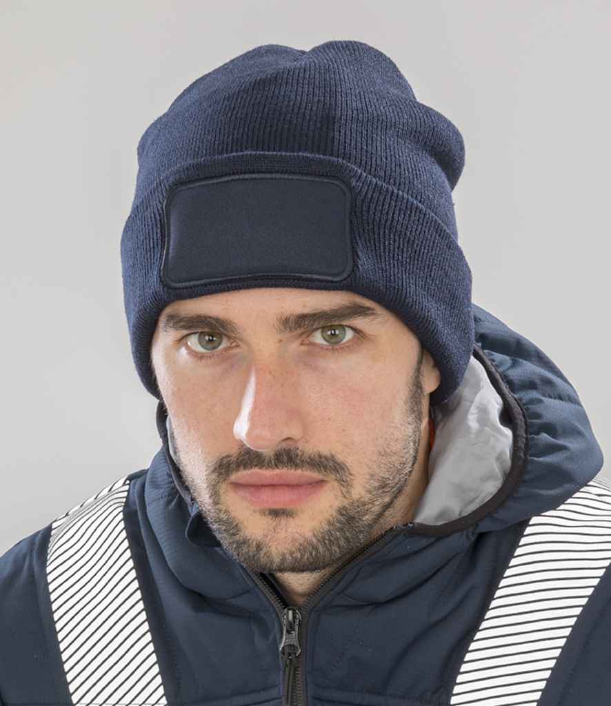 Result Genuine Recycled Thinsulate™ Printers Beanie - NAV