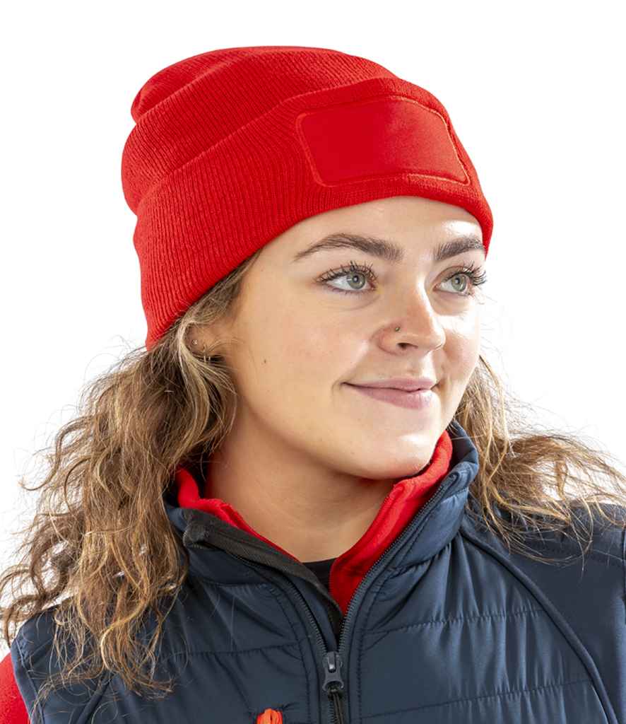 Result Genuine Recycled Thinsulate™ Printers Beanie - RED