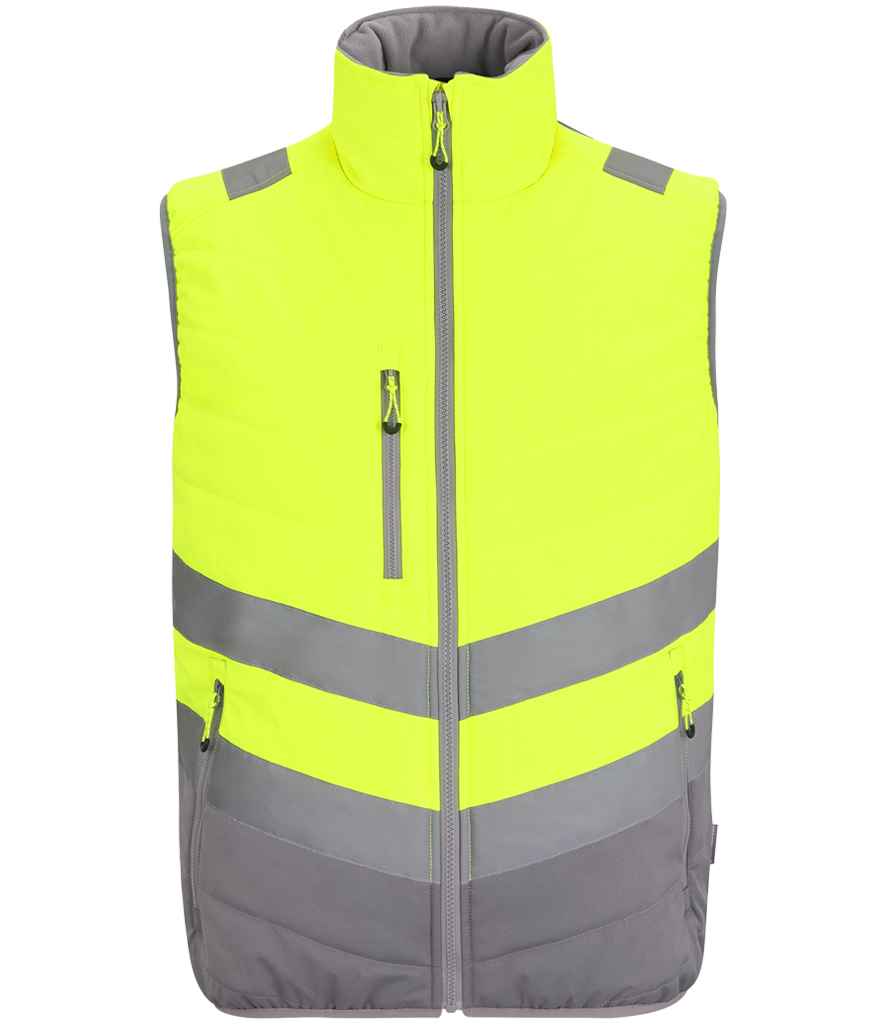 Regatta High Visibility Two Tone Thermal Baffle Bodywarmer