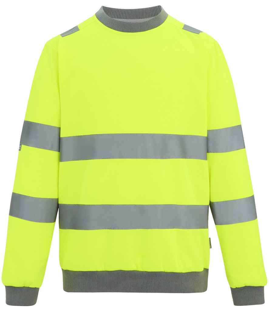 Regatta High Visibility Pro Contract Crew Neck Sweatshirt