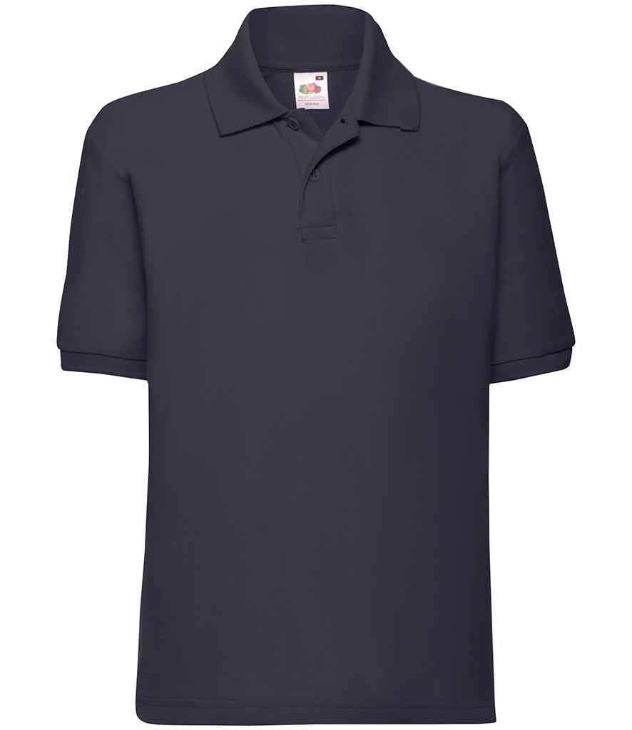 Fruit of the Loom Kids Poly/Cotton Piqué Polo Shirt - Dna