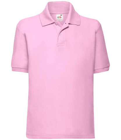 Fruit of the Loom Kids Poly/Cotton Piqué Polo Shirt - Lpi