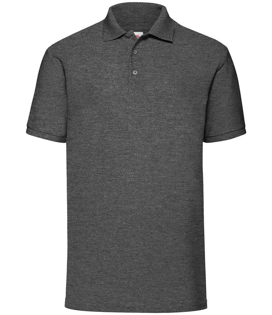 Fruit of the Loom Poly/Cotton Piqué Polo Shirt - Dhe