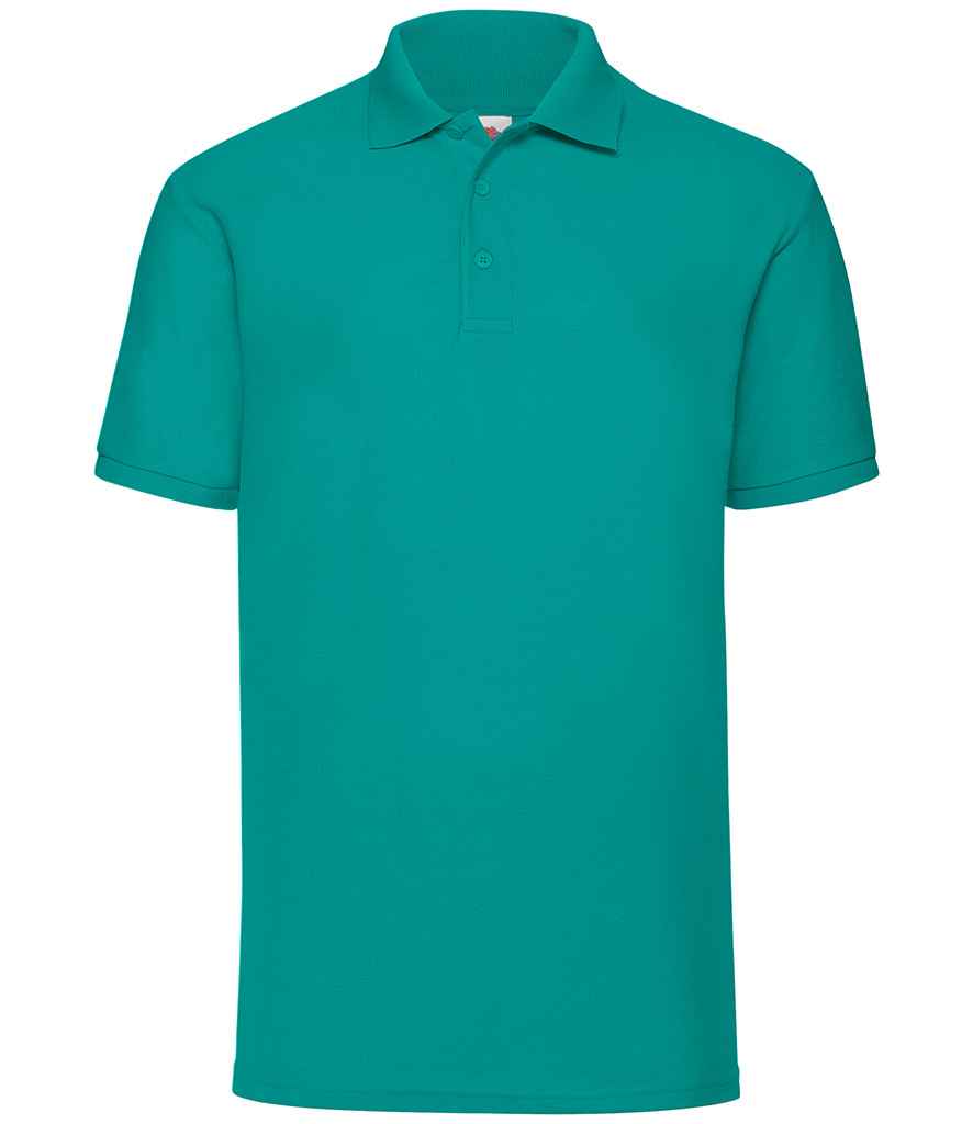 Fruit of the Loom Poly/Cotton Piqué Polo Shirt - Eme