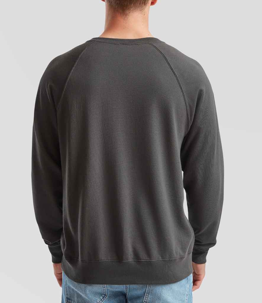 Fruit of the Loom Lightweight Raglan Sweatshirt - Lgp