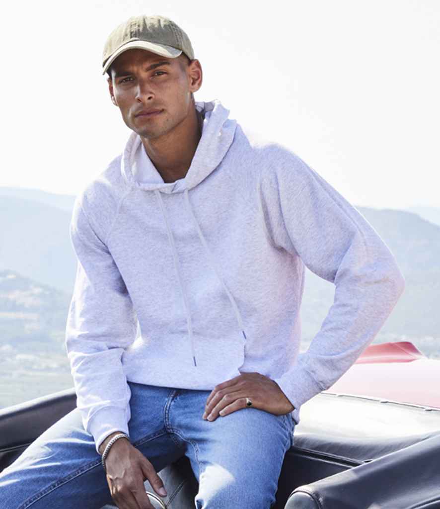 Fruit of the Loom Lightweight Hooded Sweatshirt - Hea