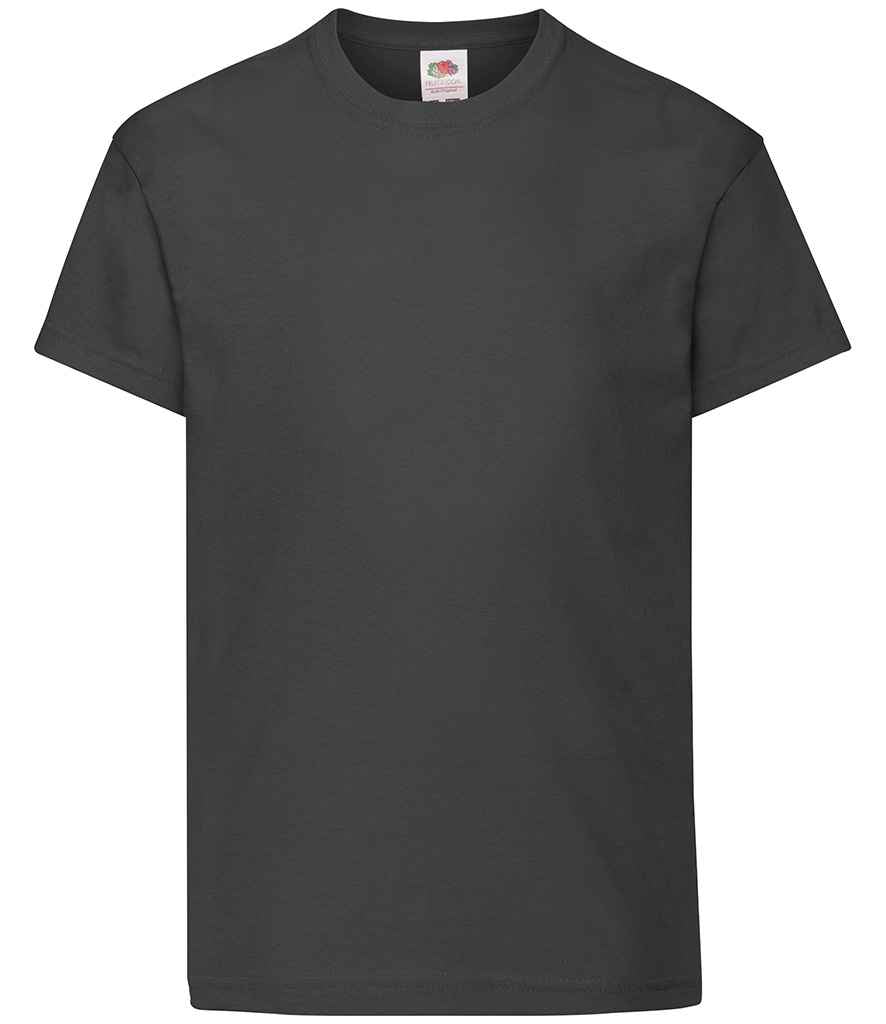 Fruit of the Loom Kids Original T-Shirt - Black