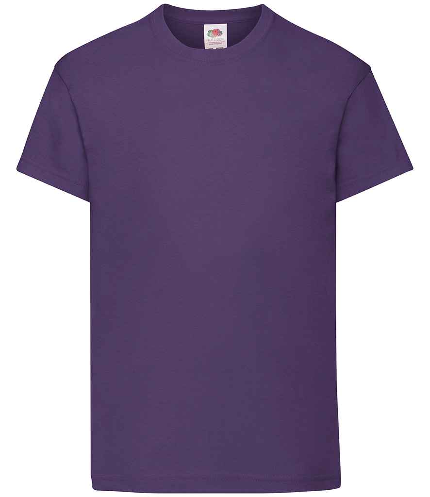 Fruit of the Loom Kids Original T-Shirt - Purple