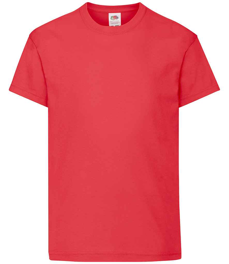 Fruit of the Loom Kids Original T-Shirt - Red