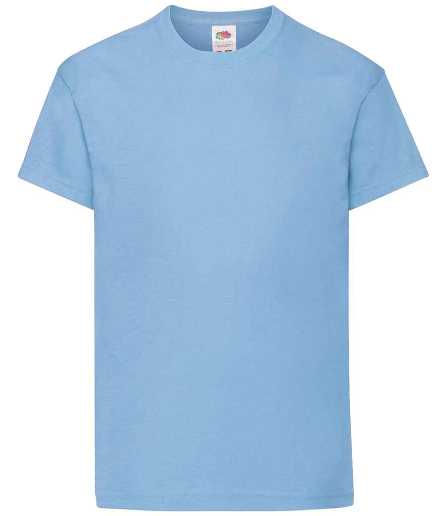 Fruit of the Loom Kids Original T-Shirt - Sky Blue