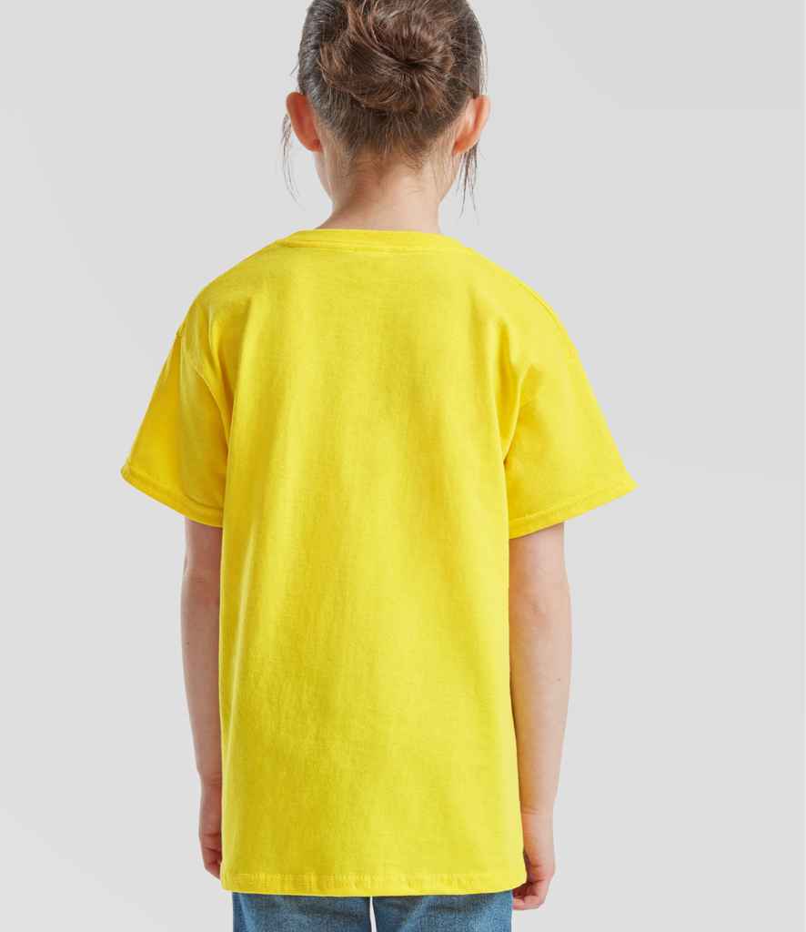 Fruit of the Loom Kids Original T-Shirt - Yel