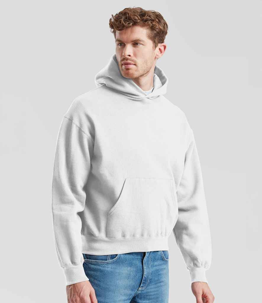 Fruit of the Loom Supercotton™ Hooded Sweatshirt - Whi