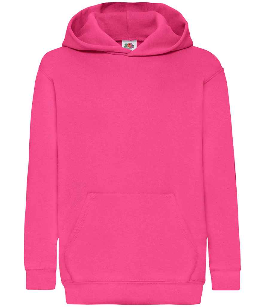 Fruit of the Loom Kids Classic Hooded Sweatshirt - Fus