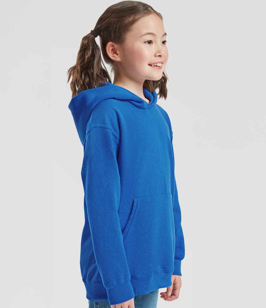 Fruit of the Loom Kids Classic Hooded Sweatshirt - Royal