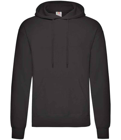 Fruit of the Loom Classic Hooded Sweatshirt - Black