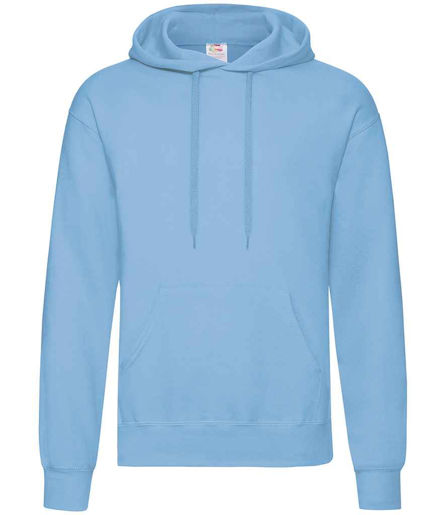 Fruit of the Loom Classic Hooded Sweatshirt - Sky Blue