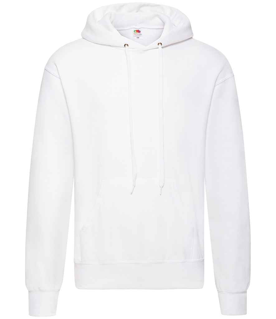 Fruit of the Loom Classic Hooded Sweatshirt - Whi