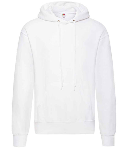 Fruit of the Loom Classic Hooded Sweatshirt - Whi
