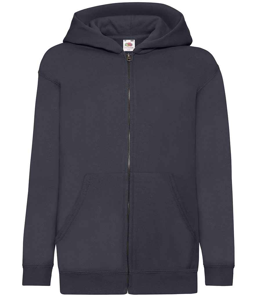 Fruit of the Loom Kids Classic Zip Hooded Sweatshirt - Dna