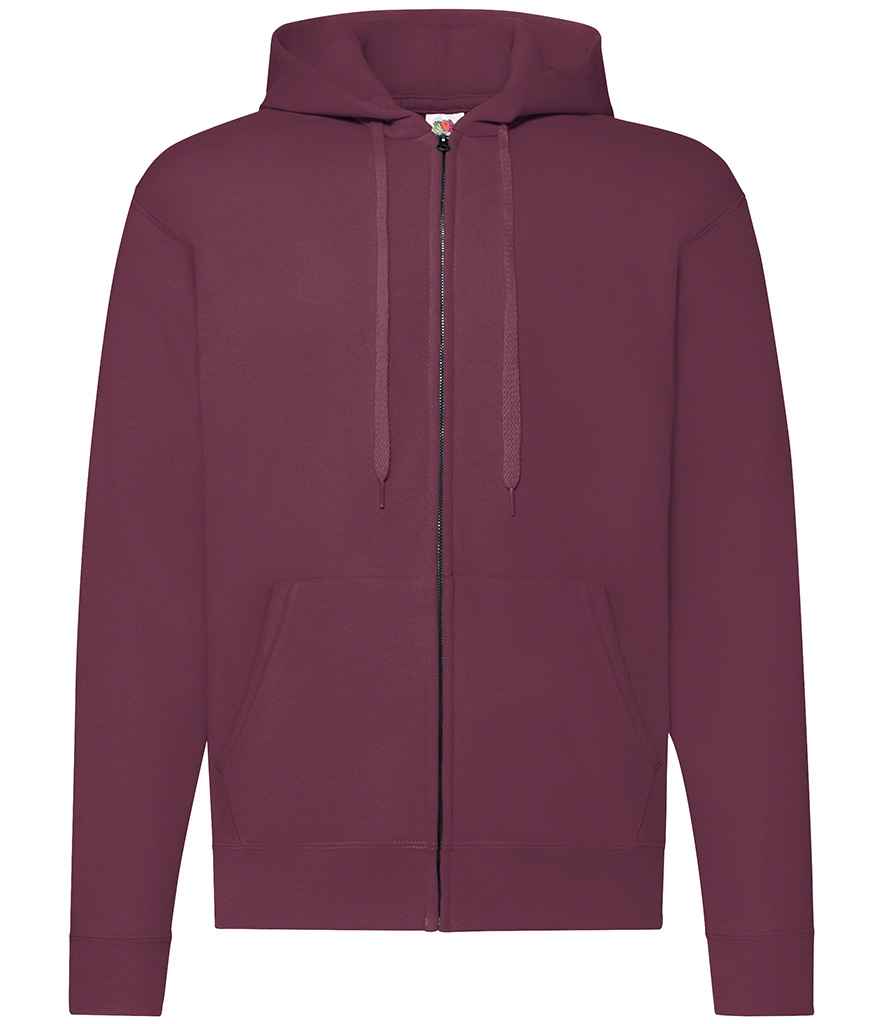 Fruit of the Loom Classic Zip Hooded Sweatshirt - Bur