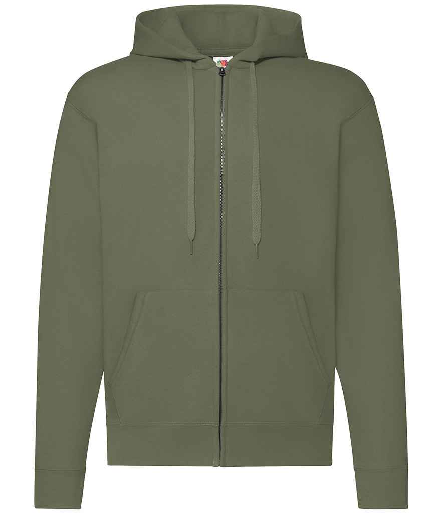 Fruit of the Loom Classic Zip Hooded Sweatshirt - Col