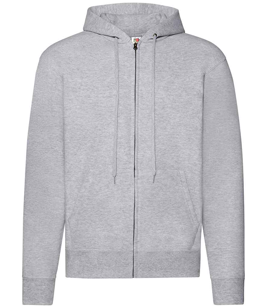 Fruit of the Loom Classic Zip Hooded Sweatshirt - Hea