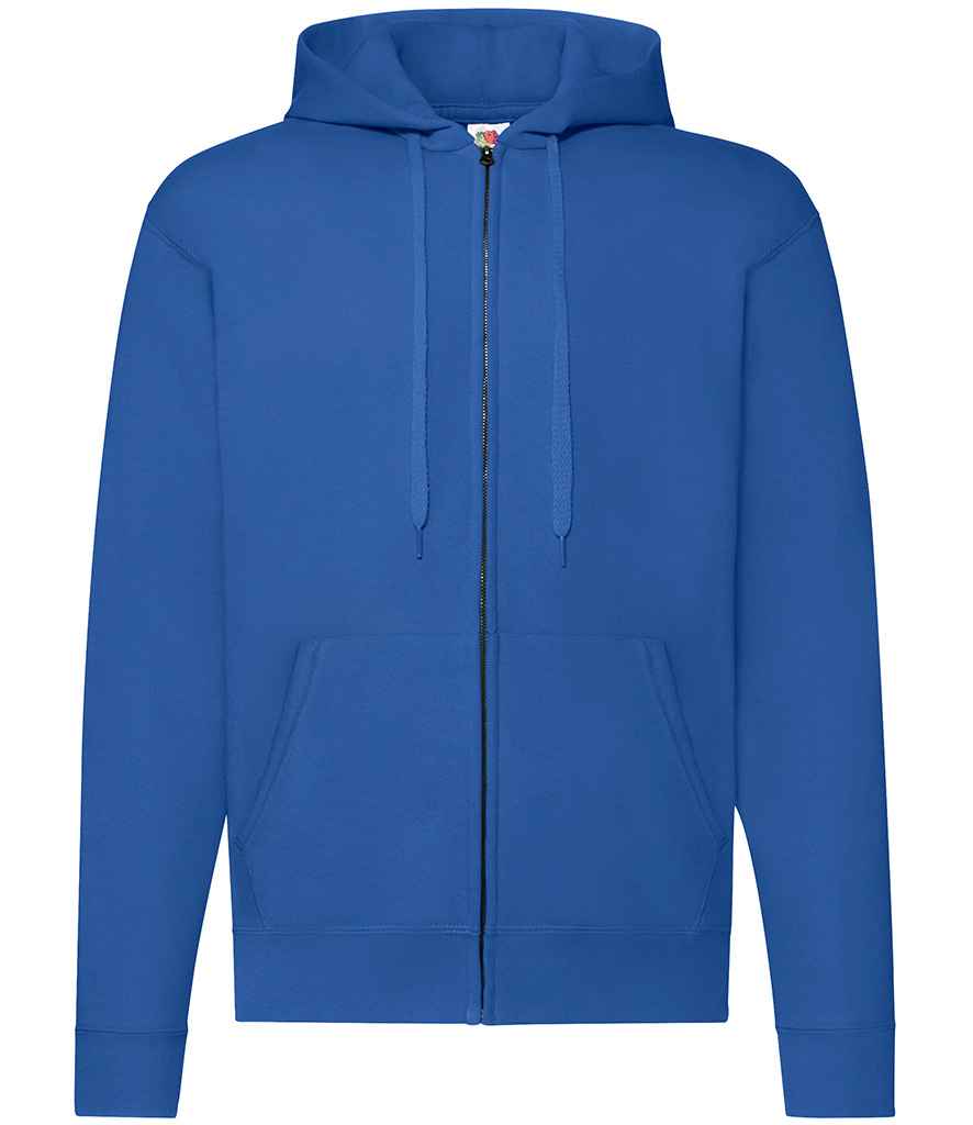 Fruit of the Loom Classic Zip Hooded Sweatshirt - Royal