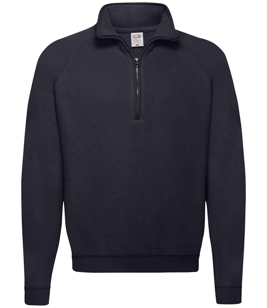 Fruit of the Loom Classic Zip Neck Sweatshirt - Dna