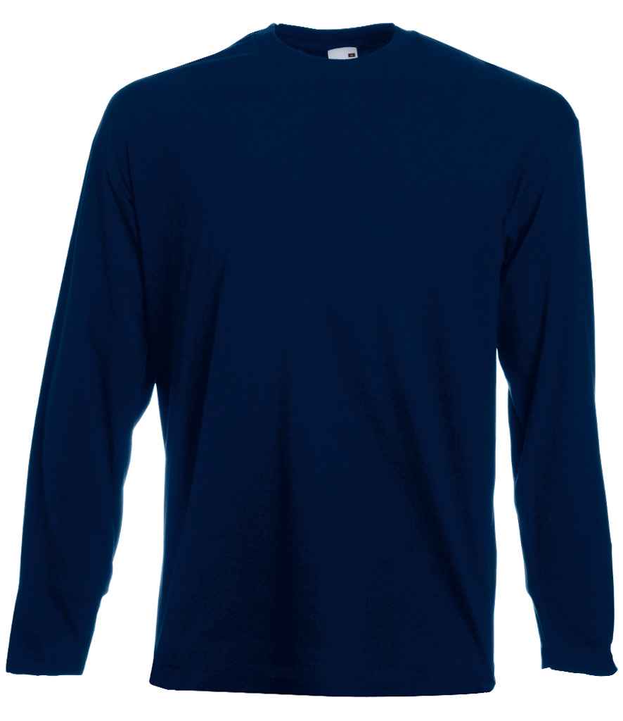Fruit of the Loom Long Sleeve Value T-Shirt - Dna