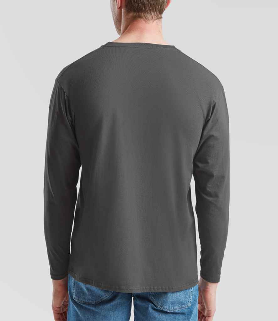 Fruit of the Loom Long Sleeve Value T-Shirt - Lgp