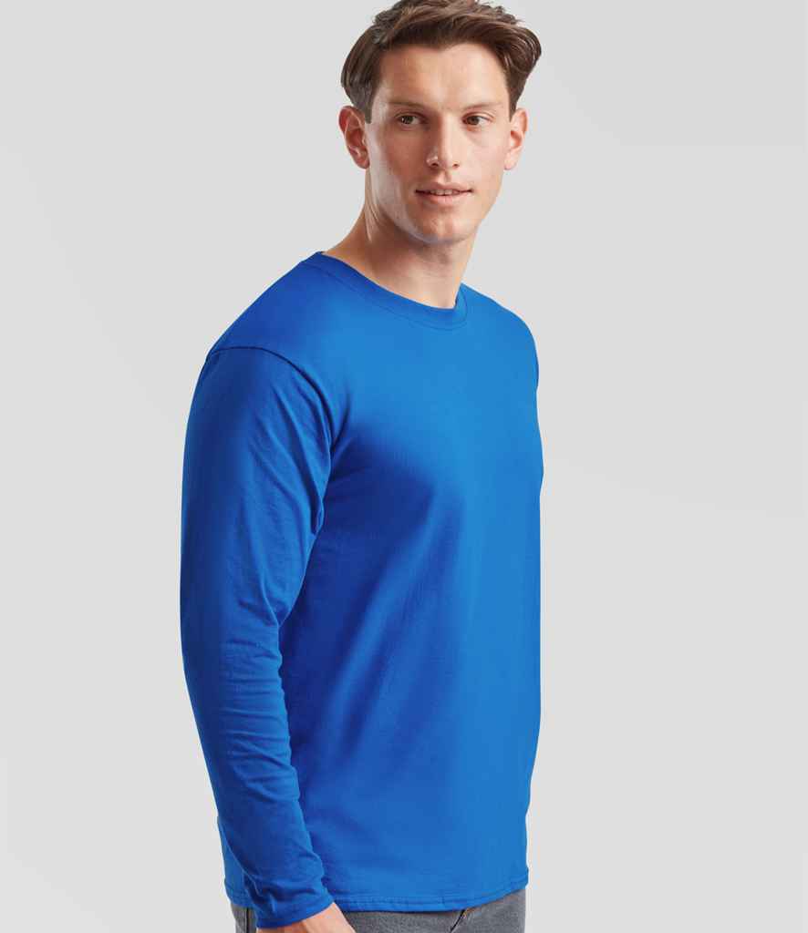 Fruit of the Loom Long Sleeve Value T-Shirt - Royal