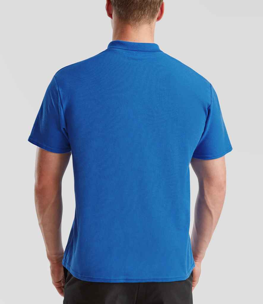 Fruit of the Loom Original Piqué Polo Shirt - Royal