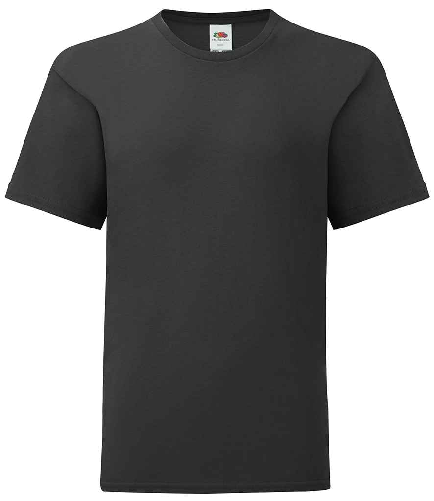 Fruit of the Loom Kids Iconic 150 T-Shirt - Black
