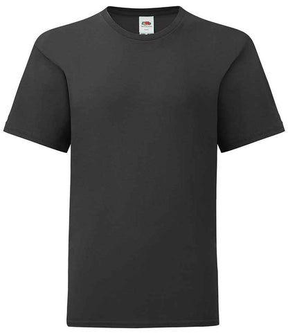 Fruit of the Loom Kids Iconic 150 T-Shirt - Black
