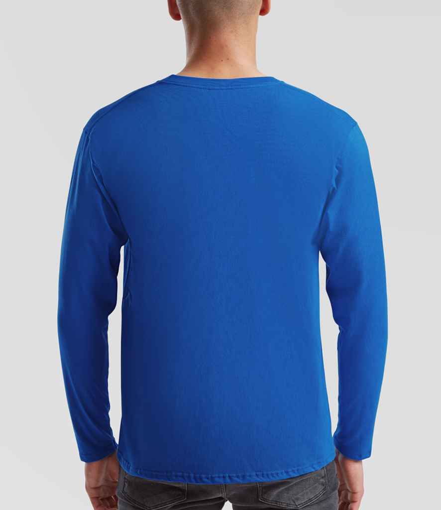 Fruit of the Loom Iconic 195 Long Sleeve T-Shirt - Royal