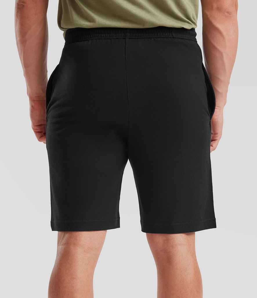 Fruit of the Loom Iconic 195 Jersey Shorts - Black
