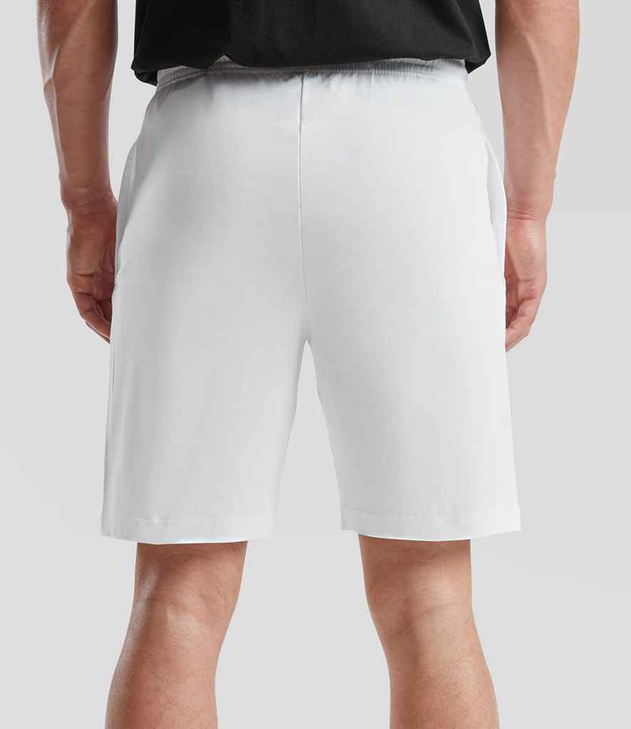 Fruit of the Loom Iconic 195 Jersey Shorts - Whi