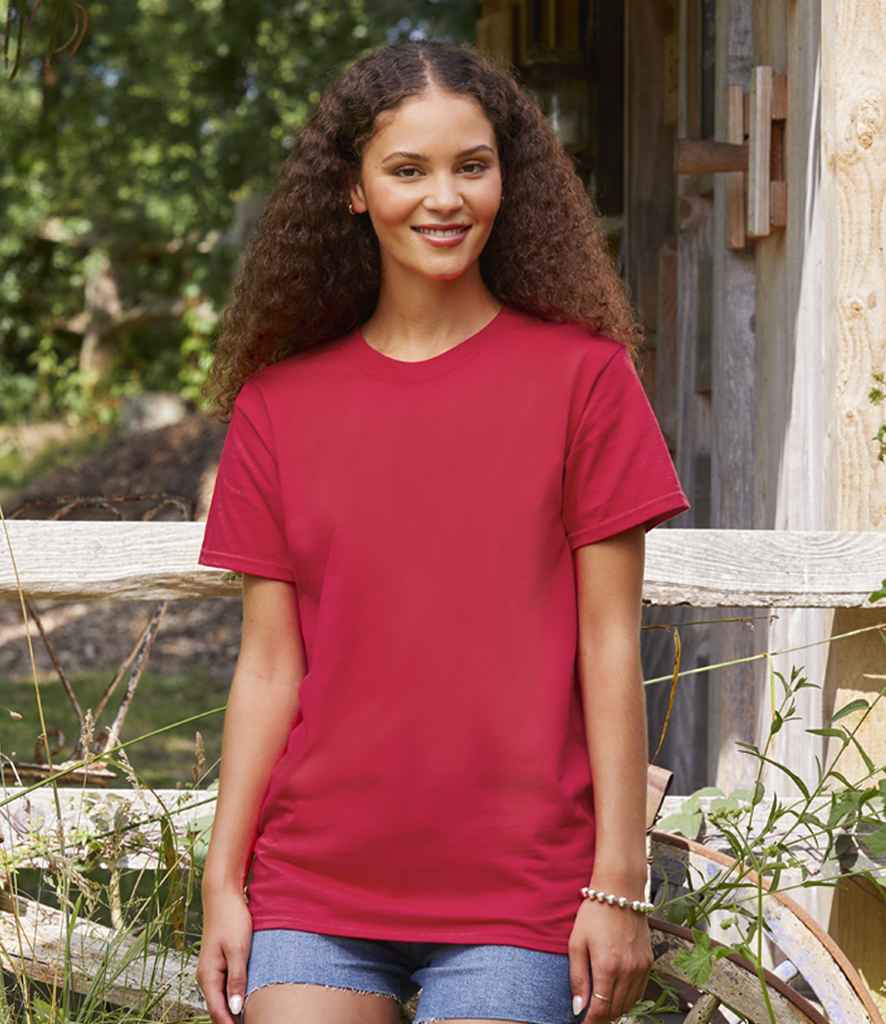 Fruit of the Loom Pure Cotton T-Shirt - Red