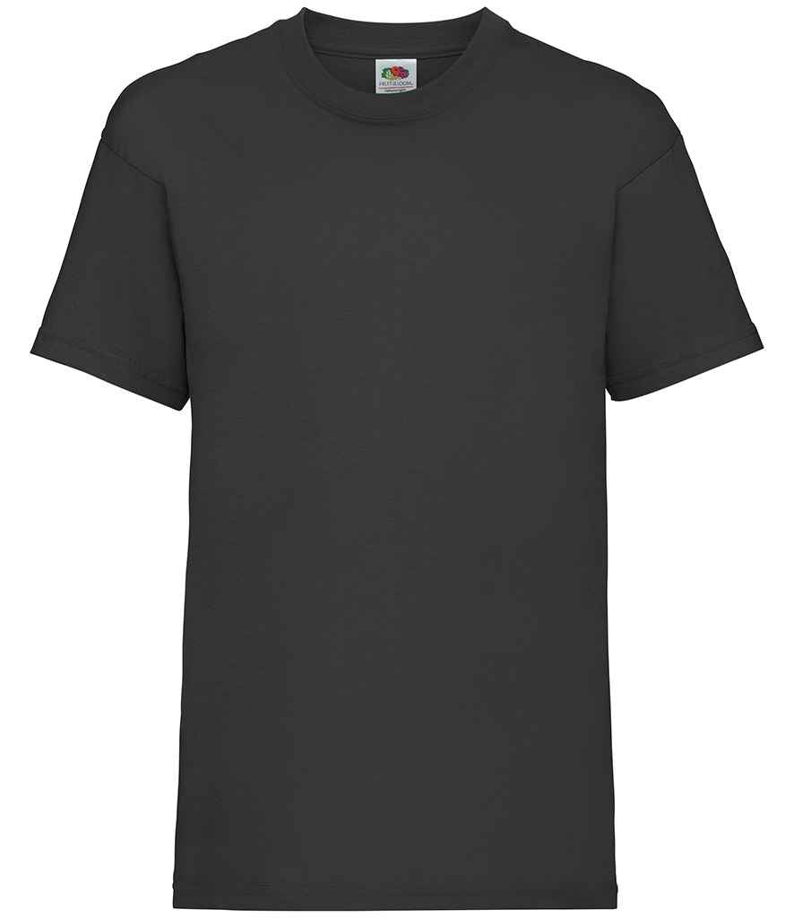 Fruit of the Loom Kids Value T-Shirt - Black