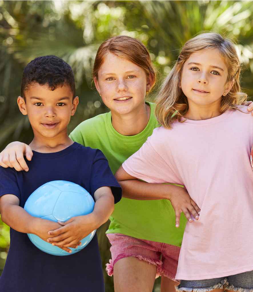 Fruit of the Loom Kids Value T-Shirt - Nav