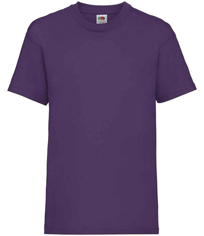 Fruit of the Loom Kids Value T-Shirt - Purple