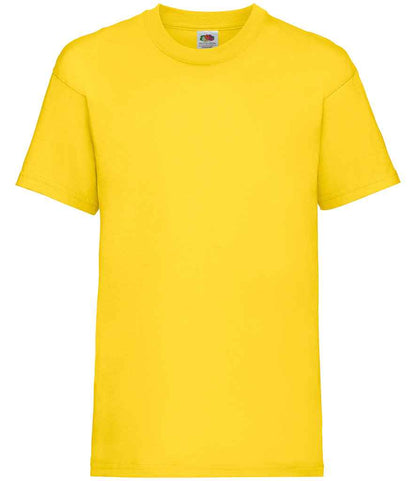 Fruit of the Loom Kids Value T-Shirt - Yel