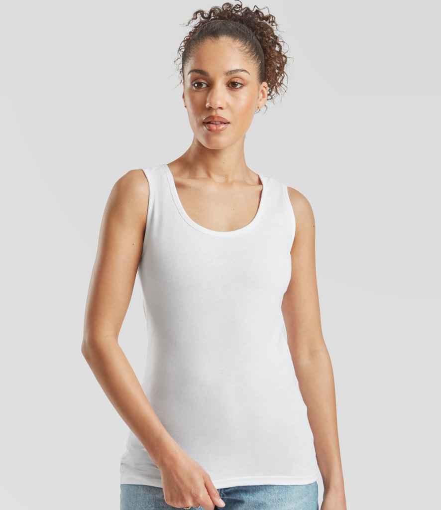 Fruit of the Loom Lady Fit Value Vest - Whi