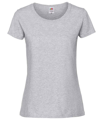 Fruit of the Loom Ladies Iconic 195 T-Shirt - Hea